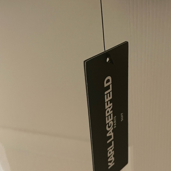 Karl Lagerfeld Black Suit Jacket. New with tags on. - Picture 3 of 5